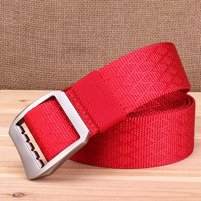 Centura textila pentru barbati si femei cu inchidere metalica