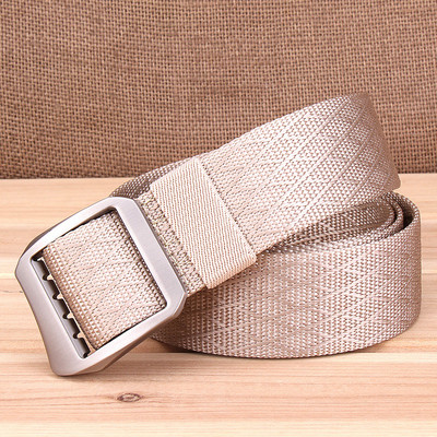 Centura textila pentru barbati si femei cu inchidere metalica