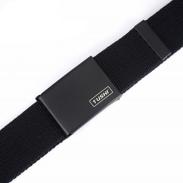 Мъжки платнен колан с катарама -няколко цвята