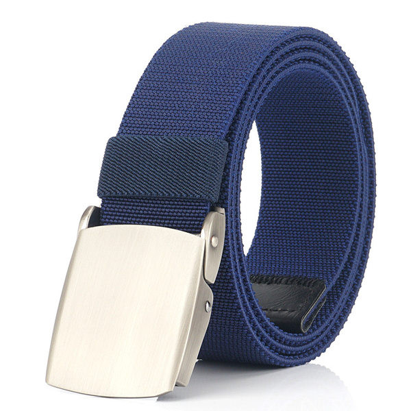 Мъжки ежедневен колан с метално закопчаване няколко цвята 