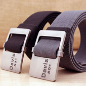 Curea textila cu catarama metalica