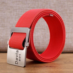 Curea textila cu catarama metalica