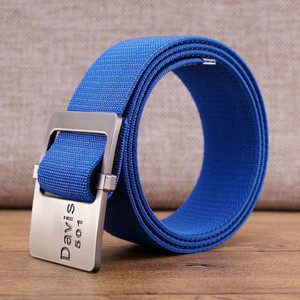 Curea textila cu catarama metalica