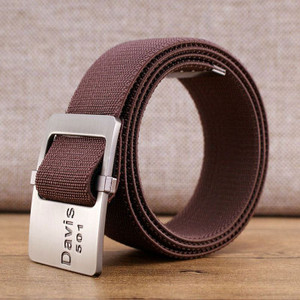 Curea textila cu catarama metalica