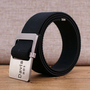 Curea textila cu catarama metalica