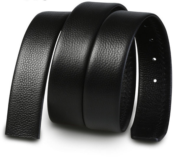 Férfi eco bőr öv csat nélkül