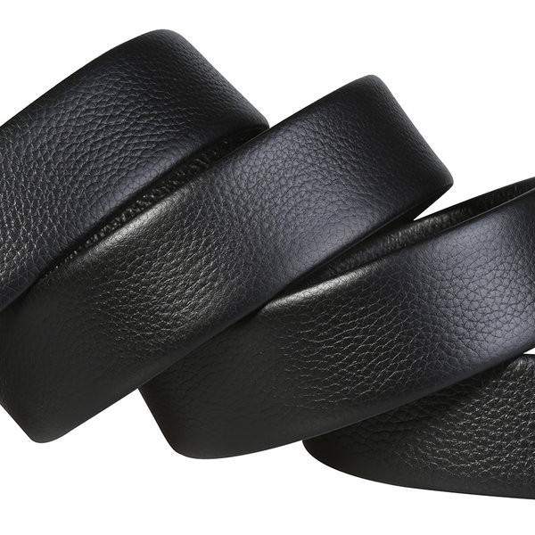 Férfi eco bőr öv csat nélkül