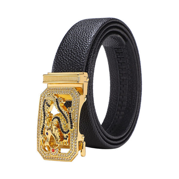 Мъжки модерен колан с камъни 