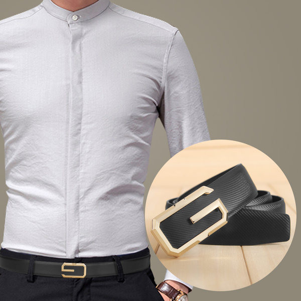 Curea din piele cu catarama metalica