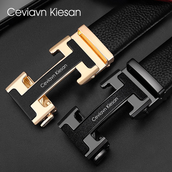 Curea barbati cu catarama metalica - piele ecologica