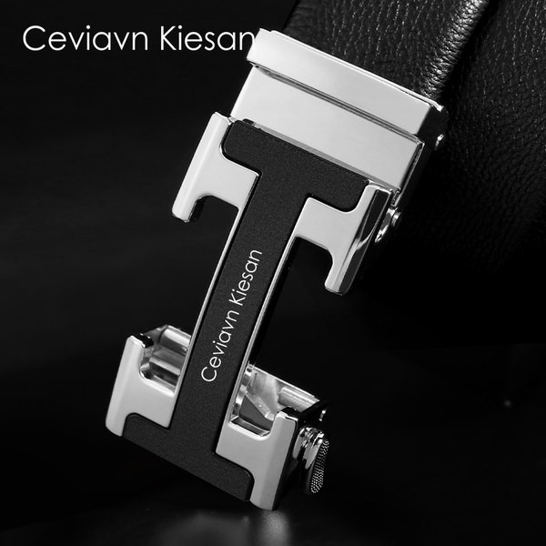 Curea barbati cu catarama metalica - piele ecologica