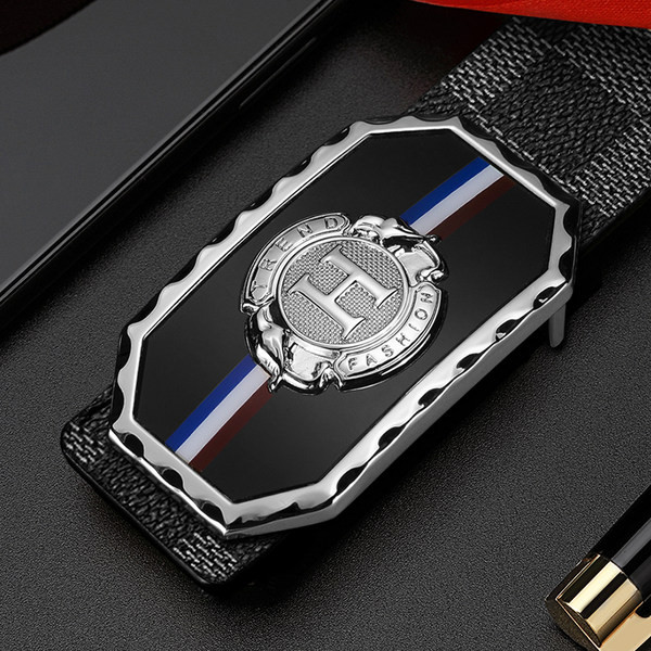 Ανδρική ζώνη με μεταλλική πόρπη