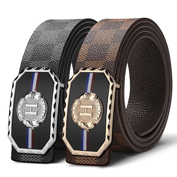 Ανδρική ζώνη με μεταλλική πόρπη