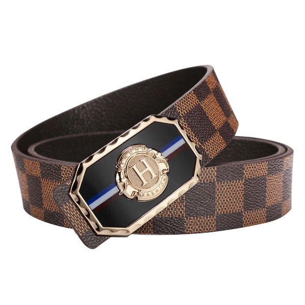 Ανδρική ζώνη με μεταλλική πόρπη