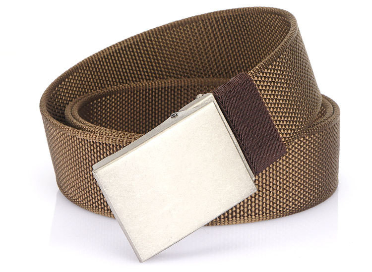 Alkalmi férfi textil öv fém rögzítéssel