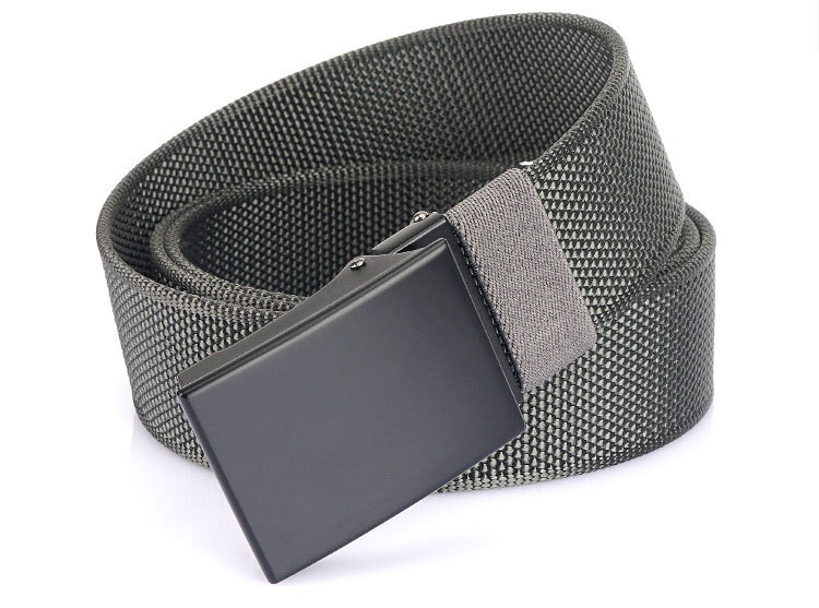Alkalmi férfi textil öv fém rögzítéssel