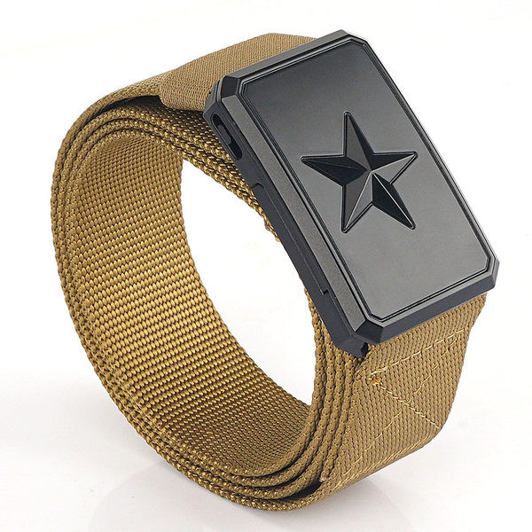 Férfi textil öv díszítéssel és rátéttel