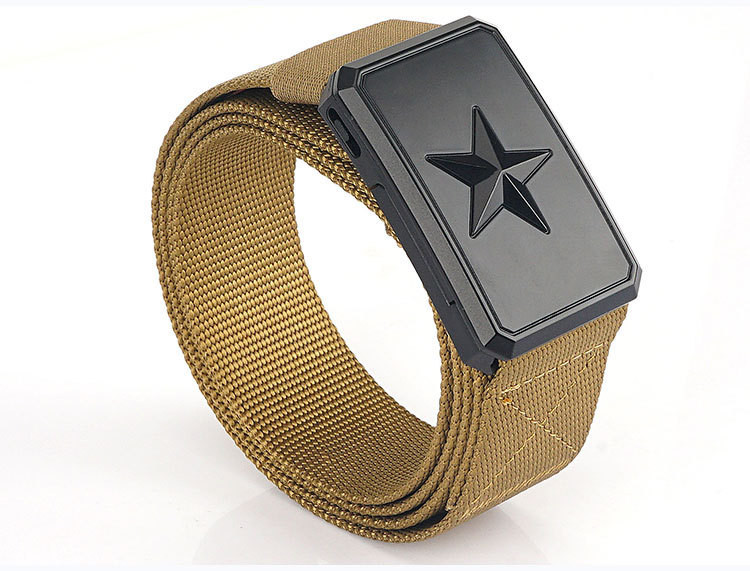 Férfi textil öv díszítéssel és rátéttel