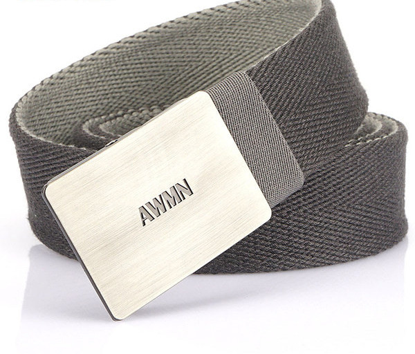 Textil öv fém csattal - többféle színben