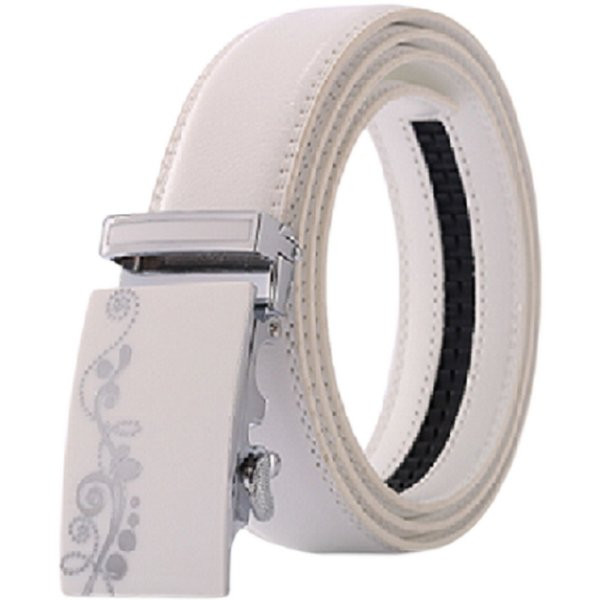 Férfi eco bőr öv fém csattal - többféle modell