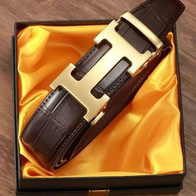 Stilingas įvairių spalvų vyriškas odinis diržas