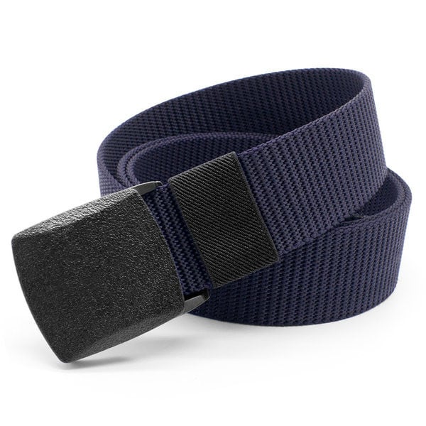 Curea textilă casual pentru bărbați cu cataramă metalică