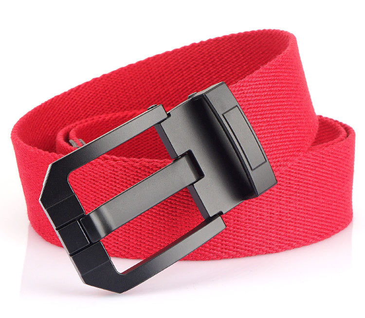 Curea elastica barbati model uni cu catarama metalica