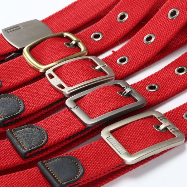 Új modell vászon öv fém csattal