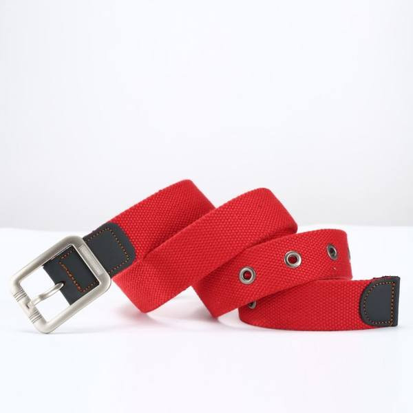 Új modell vászon öv fém csattal