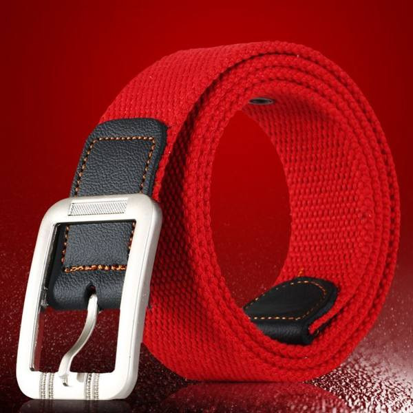 Új modell vászon öv fém csattal