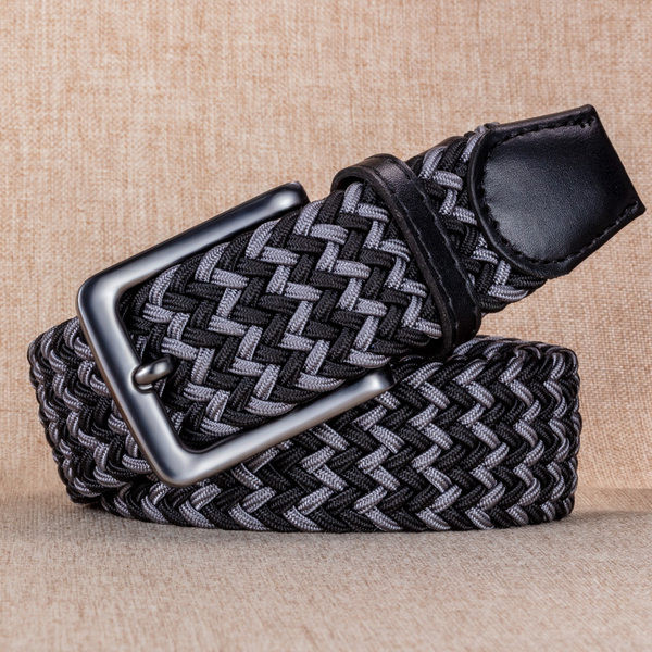 Cureaua barbateasca tricotata cu catarama