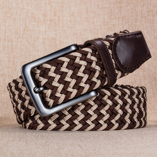 Cureaua barbateasca tricotata cu catarama