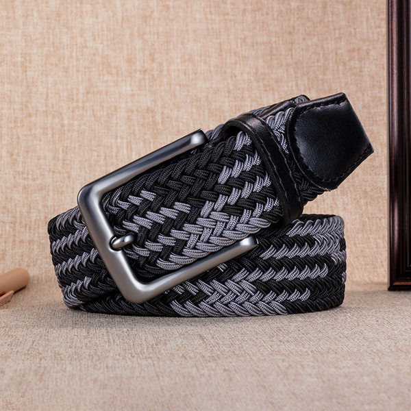 Cureaua barbateasca tricotata cu catarama