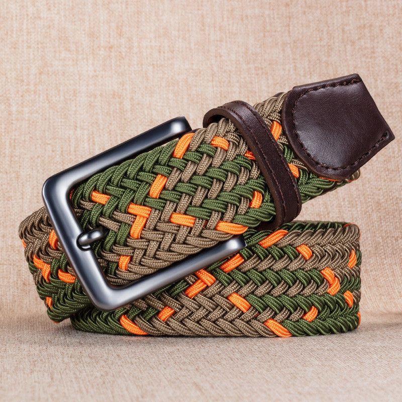 Cureaua barbateasca tricotata cu catarama