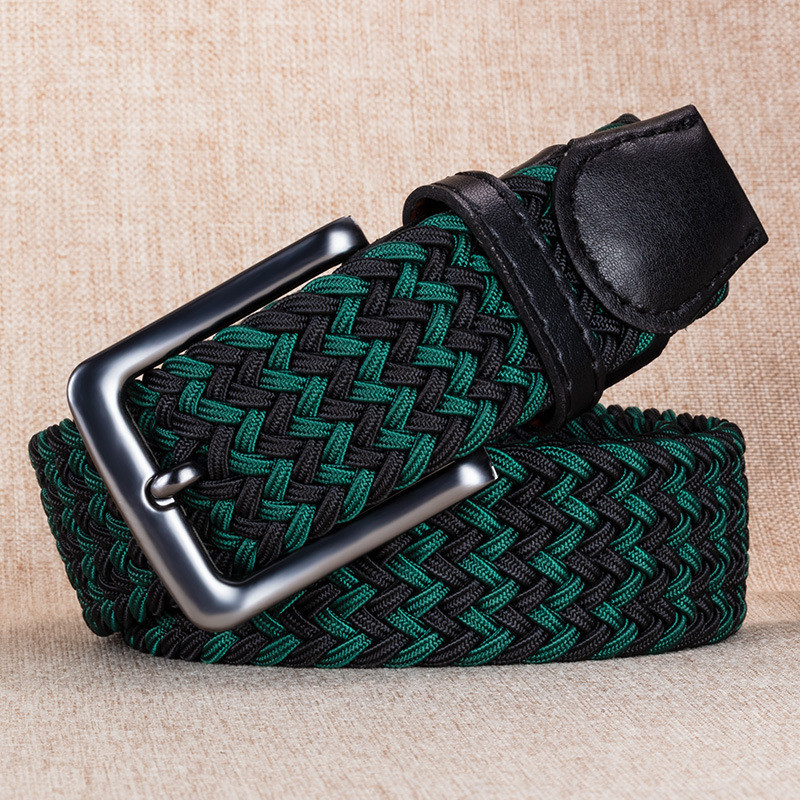 Cureaua barbateasca tricotata cu catarama