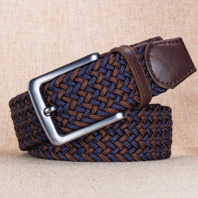 Cureaua barbateasca tricotata cu catarama