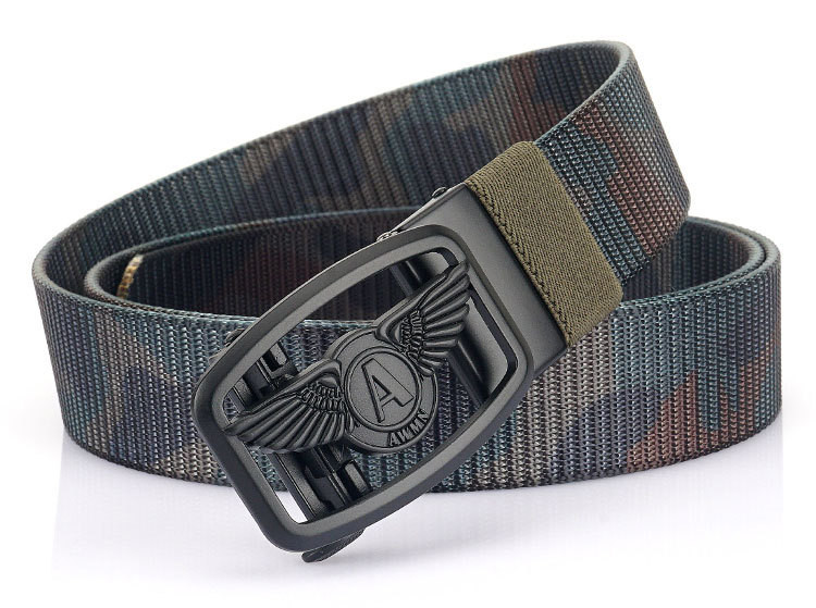 Férfi elasztikus öv katrama különböző színekben