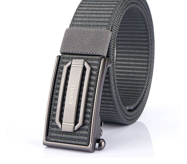 Мъжки еластичен колан с метална катарама