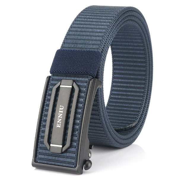 Мъжки еластичен колан с метална катарама