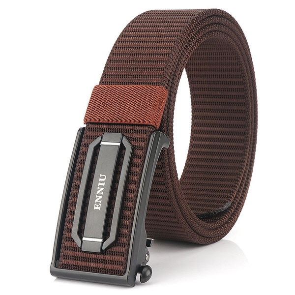 Мъжки еластичен колан с метална катарама