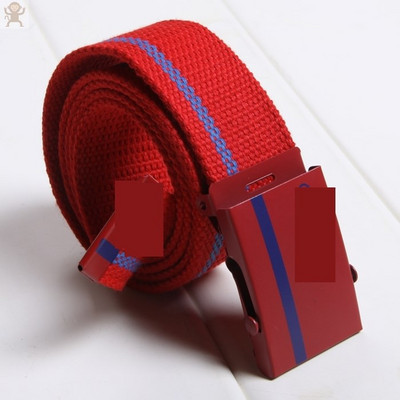 Aktuális férfi rugalmas öv szögletes csattal