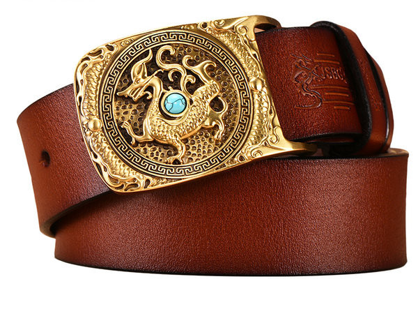 Ādas josta ar metāla apdari