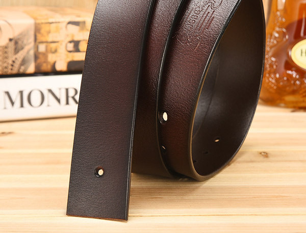 Curea moderna din piele fara catarama - pentru barbati