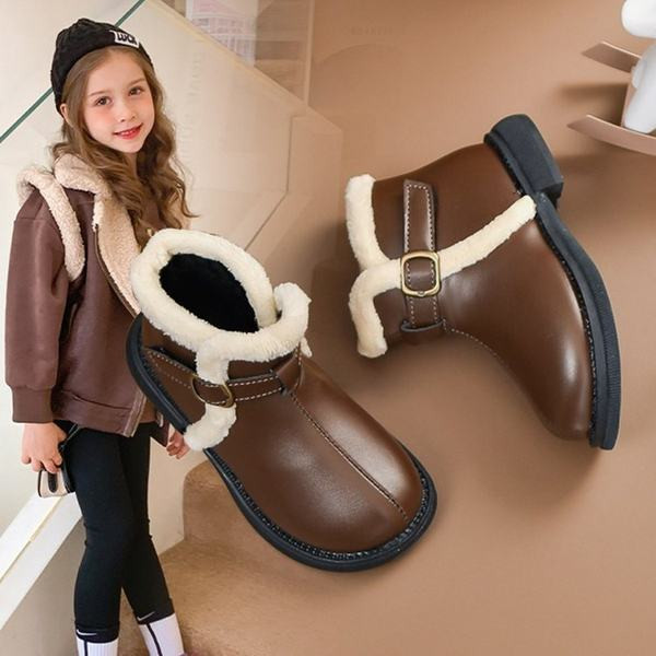 Νέο μοντέλο παιδικές έκο δερμάτινες αγκράφες