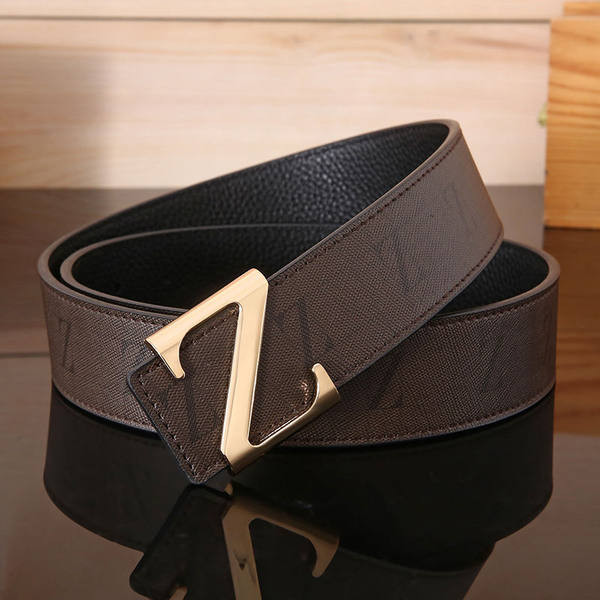 Ανδρική ζώνη με μεταλλική αγκράφα