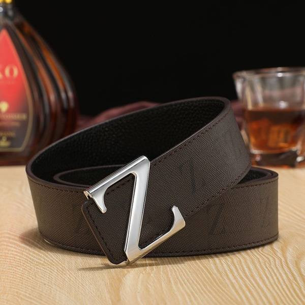 Ανδρική ζώνη με μεταλλική αγκράφα