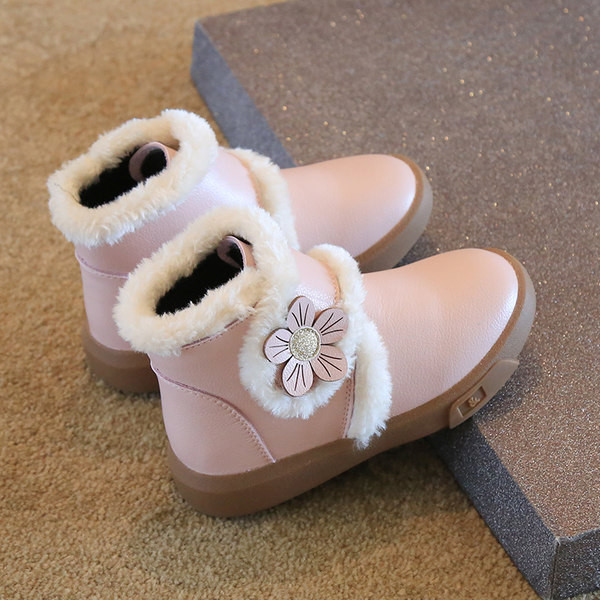 Χειμερινά παιδικά μποτάκια με πουπουλένια φόδρα - για κορίτσια