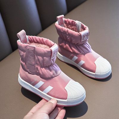 Νέο μοντέλο παιδικές μπότες με επίπεδη σόλα