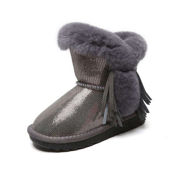 Παιδικά μποτάκια με ζεστή επένδυση για κορίτσια