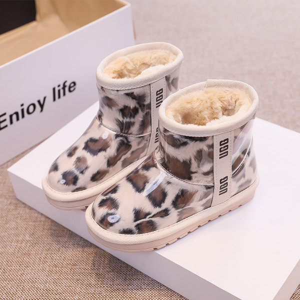 Παιδικά χειμωνιάτικα μποτάκια με ζεστή φόδρα για κορίτσια